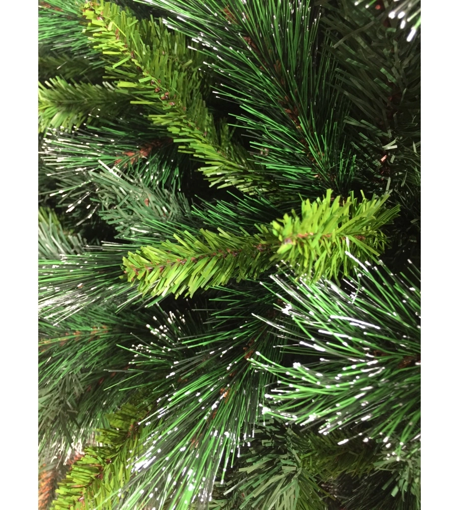 ALBERO DI NATALE "GLISTEN" CON 789 RAMI AD AGGANCIO, 180 CM